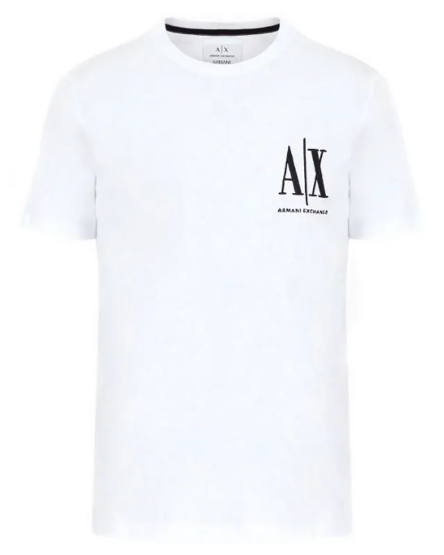 Kostenloser Rückversand Armani Exchange Mann T-Shirt Weiß XL