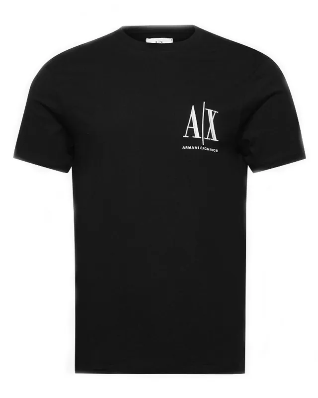 Aktuell Armani Exchange Mann T-Shirt Schwarz L