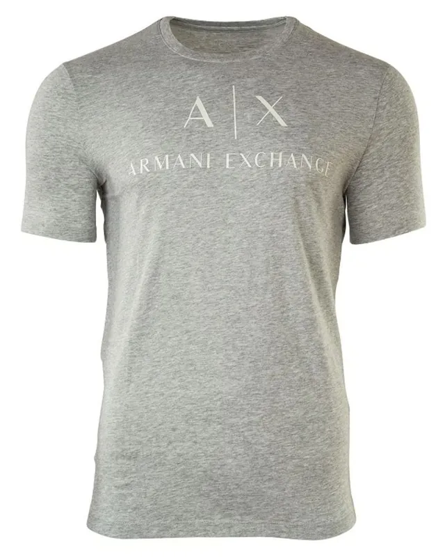 Armani Exchange Mann T-Shirt Grau XL Markenware