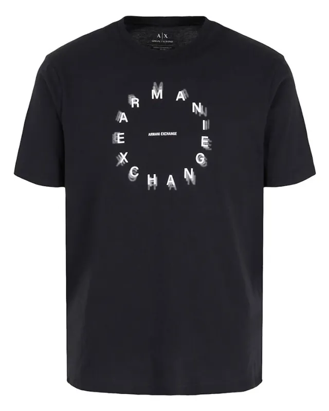 Armani Exchange Mann T-Shirt Schwarz XL Sonderaktion
