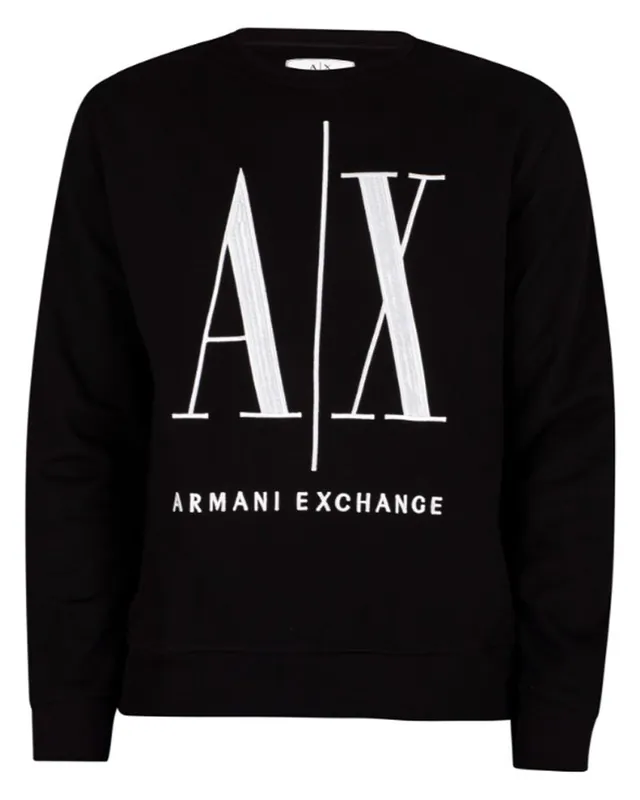 Angebot Armani Exchange Mann Sweatshirt Schwarz XL