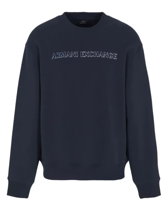 Rabatt Armani Exchange Men Sweatshirt Navy Str. M