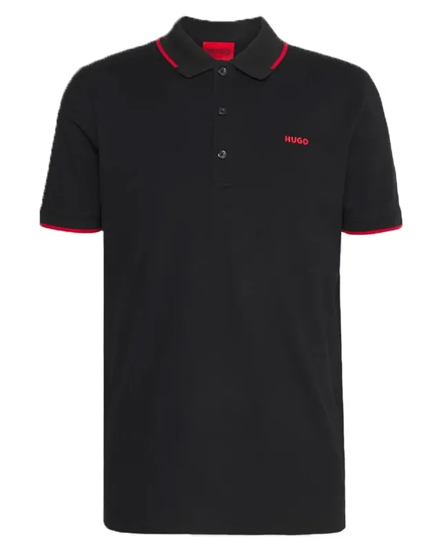 Günstig Hugo Boss Dinoso Polotrøje Sort Str. XL