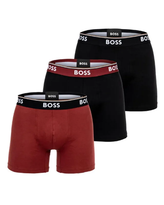 Hugo Boss 3-pack Boxer Brief Cotten Stretch Str. L Hochwertig
