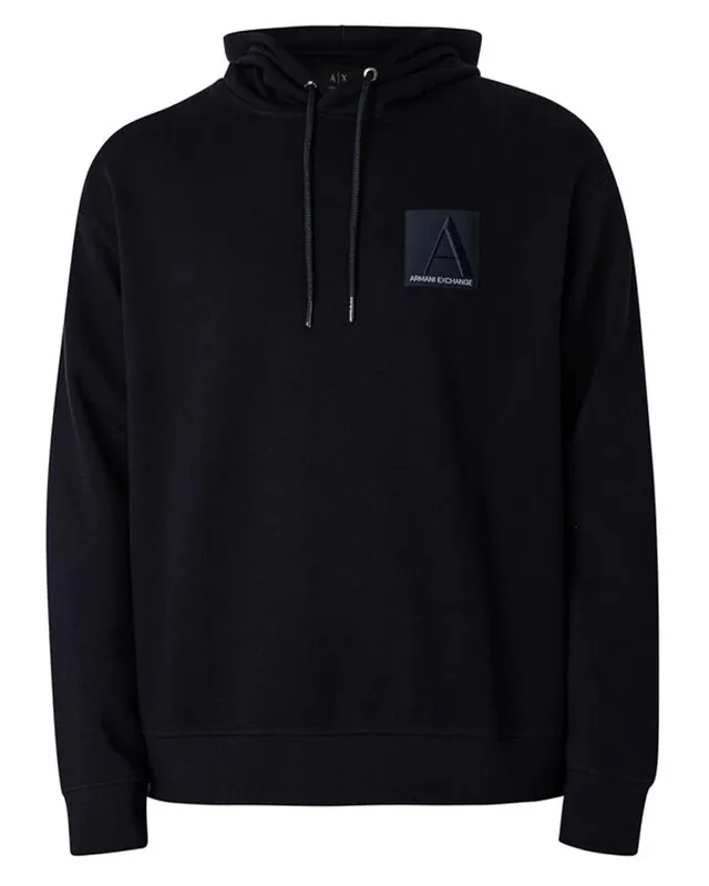 Armani Exchange Box Logo Pullover Hoodie Str. L Billig