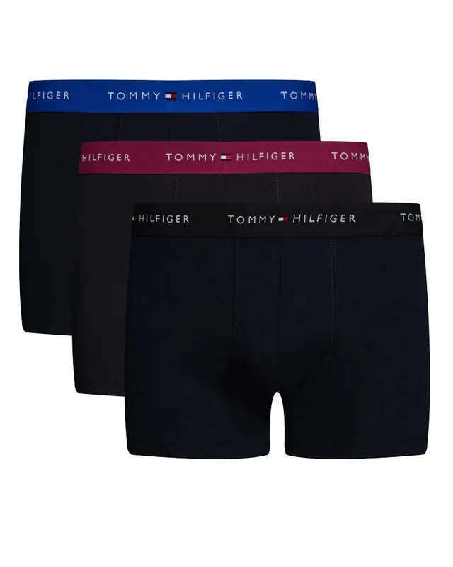 Tommy Hilfiger Signature Cotton Essentials Trunk 3-Pack Str. S Nur Für Kurze Zeit