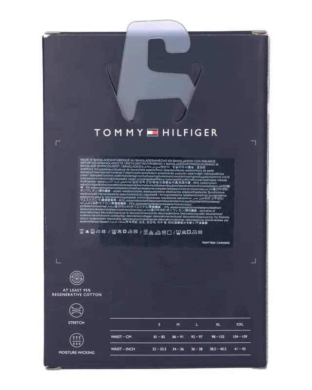 Sale Tommy Hilfiger Signature Cotton Essentials Trunks 3-Pack White Str. XXL