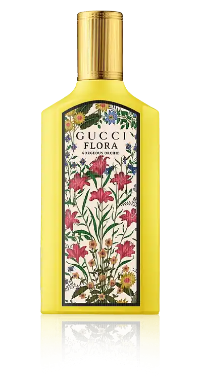 Gucci Flora by Gucci Gorgeous Orchid Eau de Parfum Spray (nachfüllbar) (100 ml) Schneller Versand