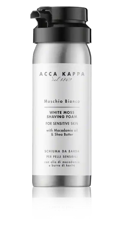 Acca Kappa Muschio Bianco Shaving Foam (50 ml) Mega-Angebot