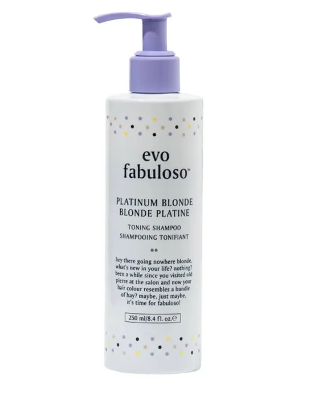 Sofort Bestellen EVO Fabuloso Platinum Blonde Toning Shampoo