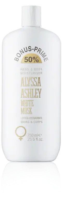 Preis Gesenkt Alyssa Ashley White Musk Hand & Body Lotion (750 ml)