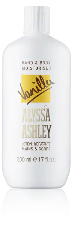 Alyssa Ashley Vanilla Hand & Body Lotion (500 ml) Mengenrabatt