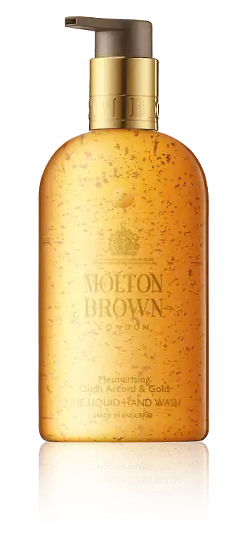 Molton Brown Mesmerising Oudh Accord & Gold Fine Liquid Hand Wash (300 ml) Zertifiziert