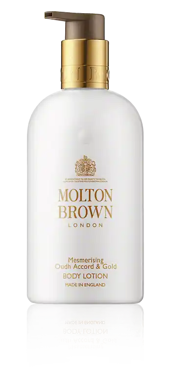 Molton Brown Mesmerising Oudh Accord & Gold Body Lotion (300 ml) Kostenfreie Lieferung
