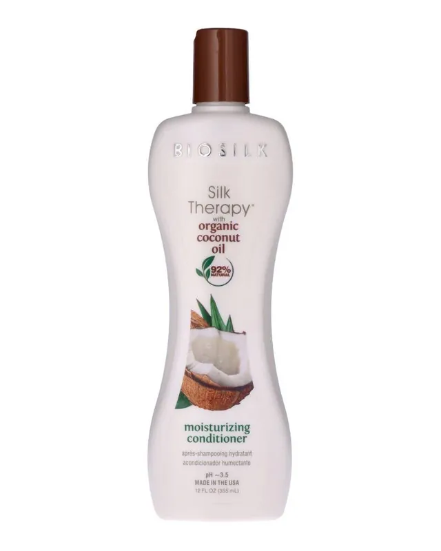 Biosilk Organic Coconut Oil Moisturizing Conditioner Nur Für Kurze Zeit