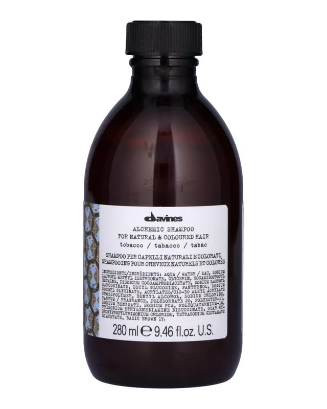 Neue Kollektion Davines Alchemic Shampoo Tobacco