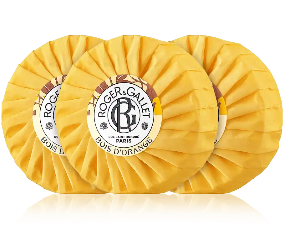 Roger & Gallet Bois d'Orange Wellbeing Soap (3 x 100 g) Solange Der Vorrat Reicht