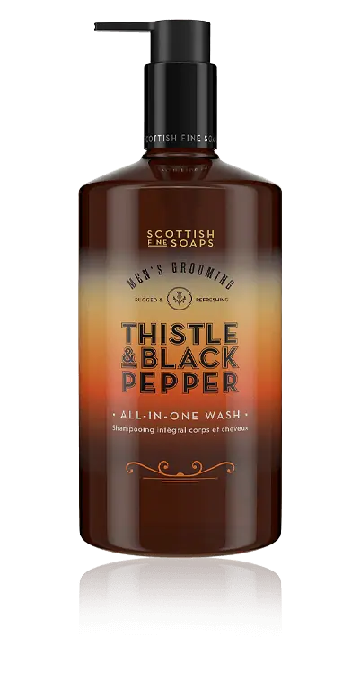 Online Kaufen Scottish Fine Soaps Men's Grooming Thistle & Black Pepper All-in-One-Wash (500 ml)