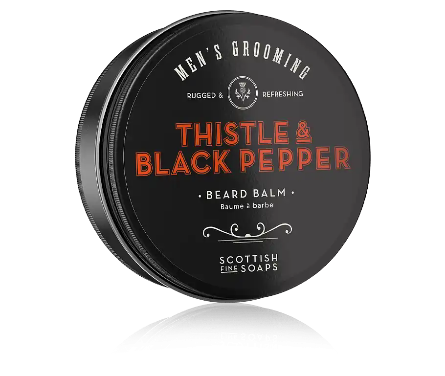 Scottish Fine Soaps Men's Grooming Thistle & Black Pepper Beard Balm (95 ml) Markenware