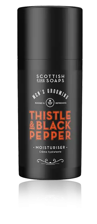 Scottish Fine Soaps Men's Grooming Thistle & Black Pepper Moisturiser (100 ml) Saisonangebot