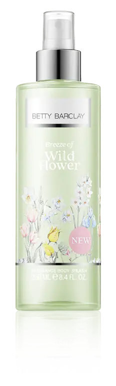 Betty Barclay Wild Flower Fragrance Body Splash (250 ml) Limited Edition