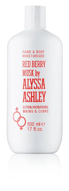 Direktkauf Alyssa Ashley Red Berry Musk Hand & Body Lotion (500 ml)