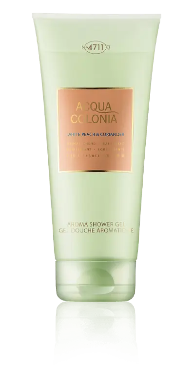 Acqua Colonia 4711 White Peach & Coriander Shower Gel (200 ml) Heute Kaufen