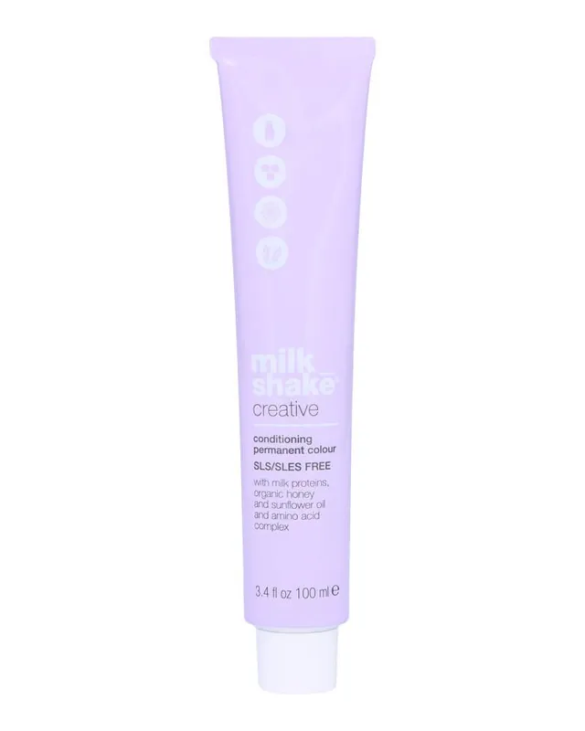 Ab Werk Milk_Shake Milk Shake Creative Conditioning Permanent Colour 7.14-7AC Ash Copper Medium Blond