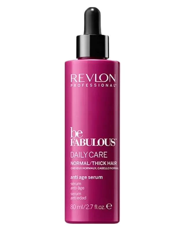 Gratis Versand Revlon Be Fabulous Daily Care Normal/Thick Hair Anti Aging Serum