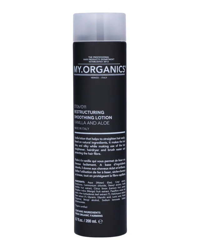My.Organics The Organic Restructuring Smoothing Lotion Vanilla And Aloe Abverkauf