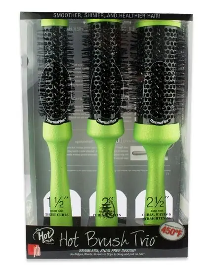 Wet Brush Hot Brush Trio Kit Green (U) Bestseller