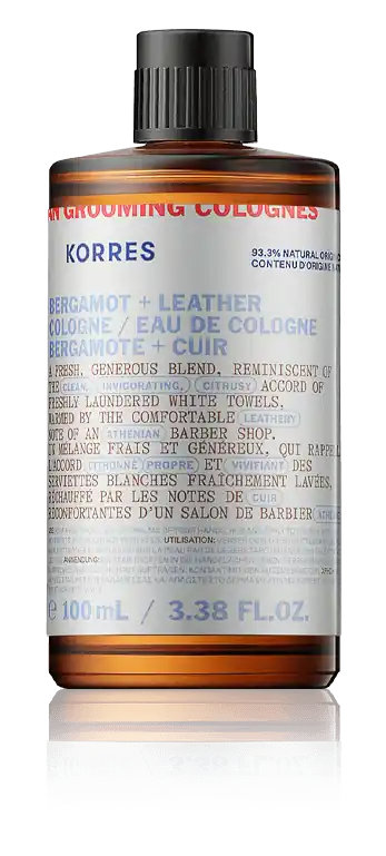 Knallerangebot Korres Athenian Grooming Bergamot + Leather Eau de Cologne (100 ml)