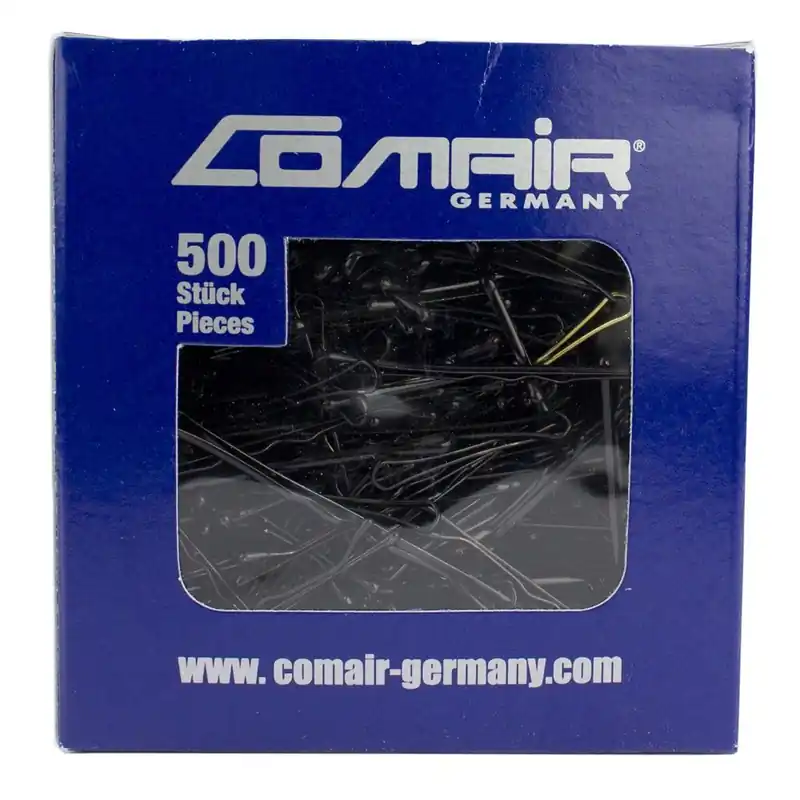Echt Comair Pretty Fashion Bølge Hårnåle Sort 5cm 754504