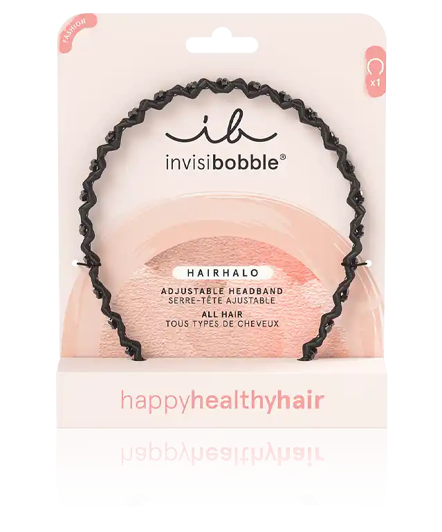 Jetzt Zugreifen Invisibobble Hairhalo Black Sparkle