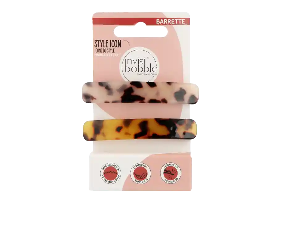 Heißes Angebot Invisibobble Barrette Havana Mama (2 Stück)