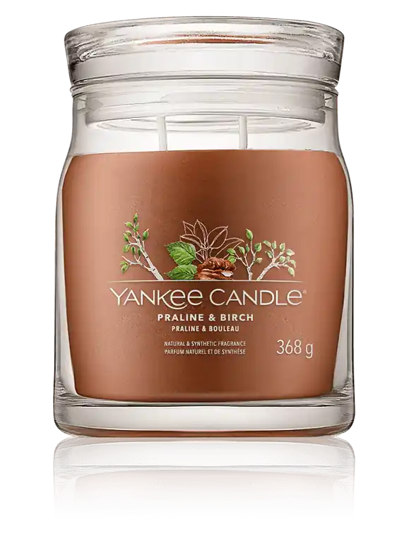 Neu Im Sortiment Yankee Candle Signature Praline & Birch (368 g)