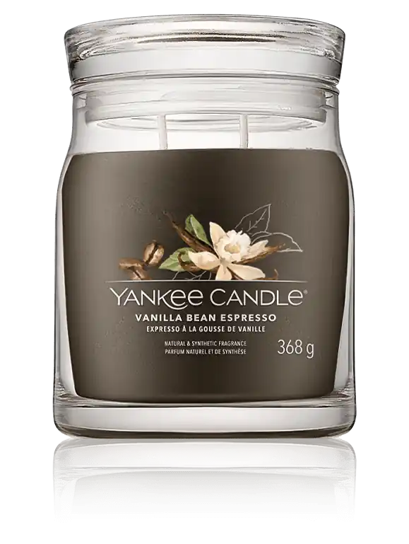Neue Kollektion Yankee Candle Signature Vanilla Bean Espresso (368 g)
