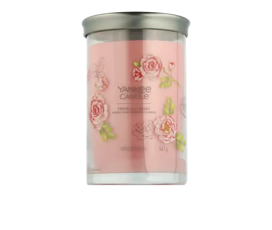 Yankee Candle Signature Tumbler Fresh Cut Roses (567 g) Geprüft
