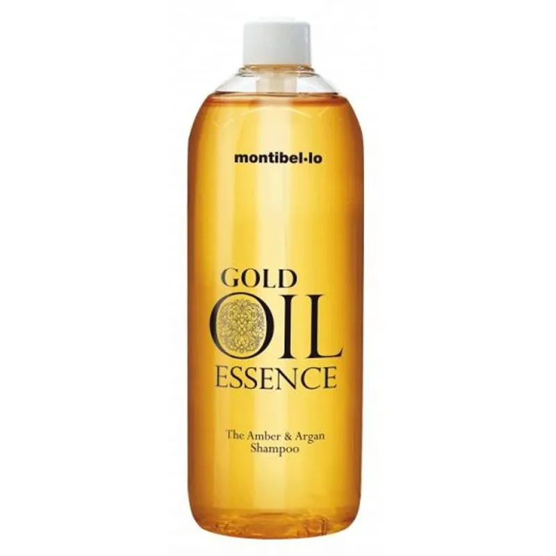 Limited Edition Montibello Gold Oil Essence Amber And Argan Shampoo