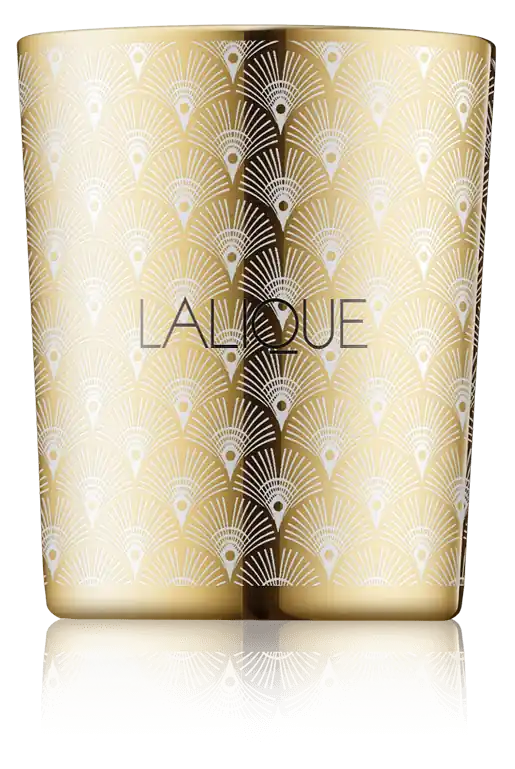 Lalique Noir Premier Plume Blanche Scented Candle (190 g) Must-Have