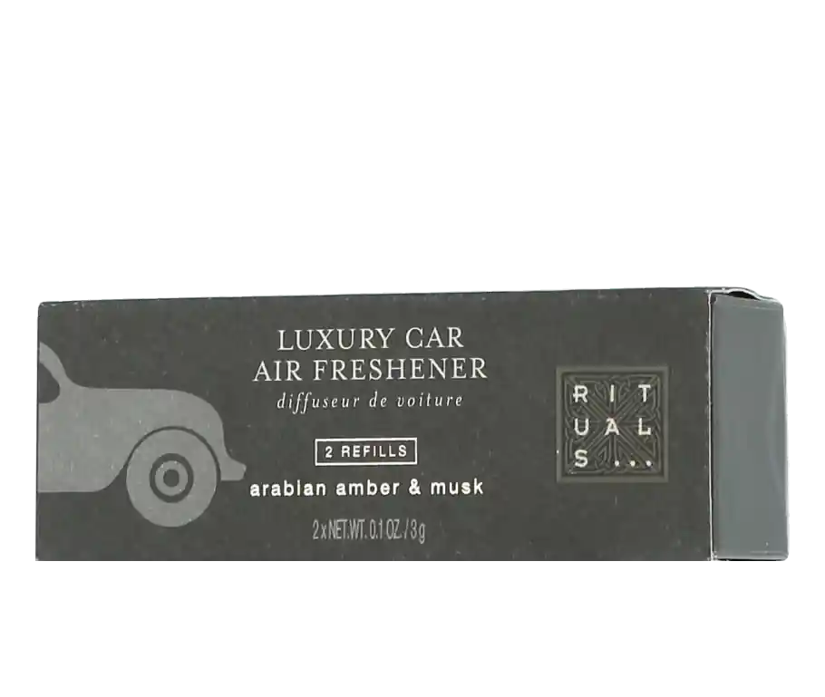 Rituals Homme Luxury Car Air Freshener- Car Perfume Refill (2 x 3 g) Billig