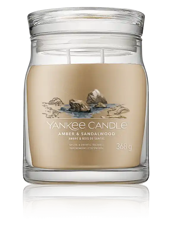 Markenprodukt Yankee Candle Signature Amber & Sandalwood (368 g)