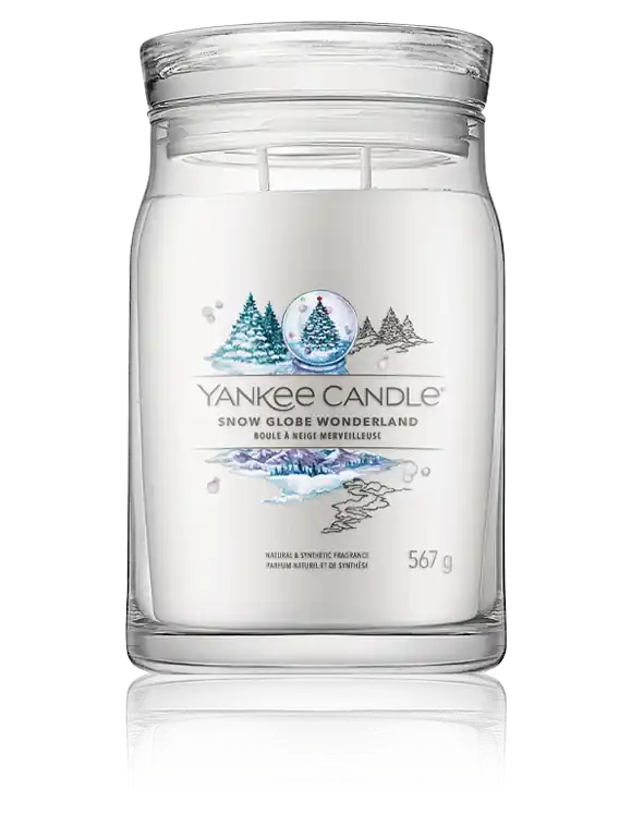 Yankee Candle Signature Snow Globe Wonderland (567 g) Billig