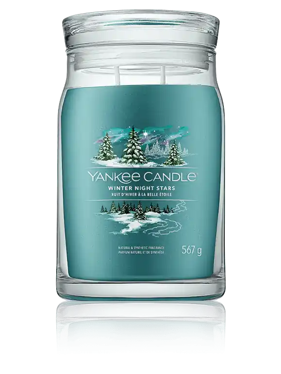 Yankee Candle Signature Winter Night Stars (567 g) Schneller Versand