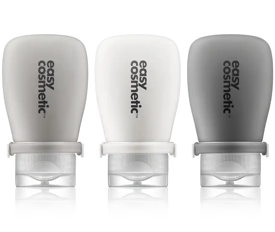 easycosmetic Travel & Sports Refillable Travel Bottle Set (3 x 60 ml) Schnäppchen