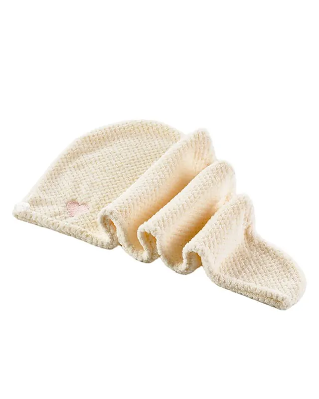 Yuaia Haircare Microfiber Haartuch Hellgelb Garantierte Lieferung