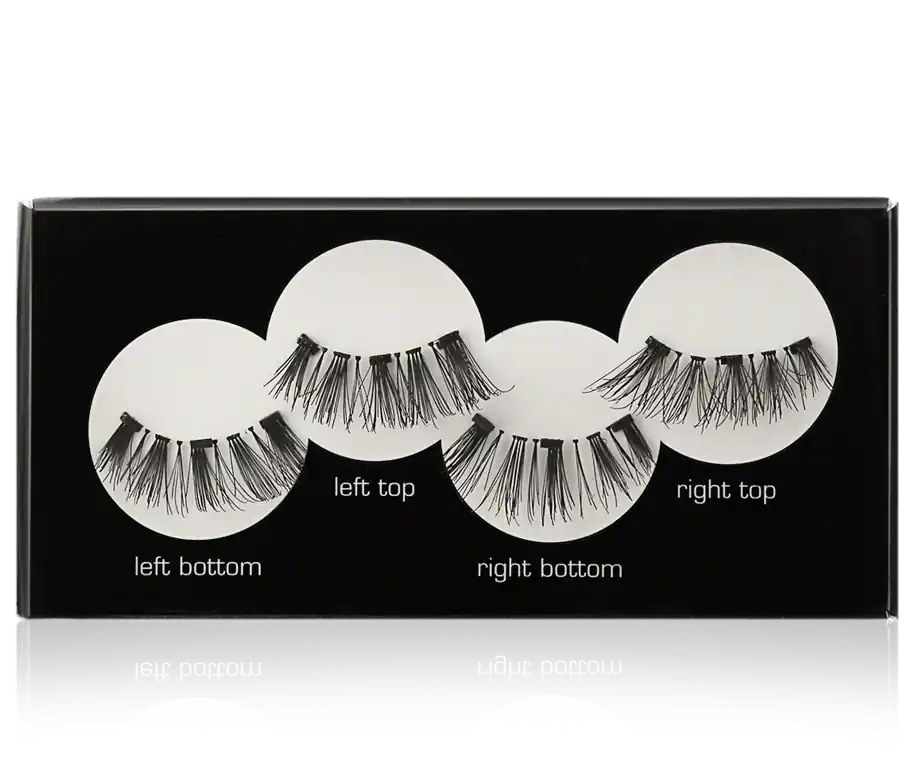 Handgefertigt Artdeco Magnetic Lashes wiederverwendbare magnetische Wimpern 09 Bold (1 Paar)