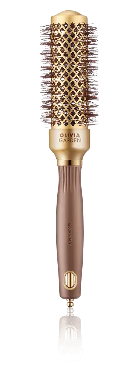 Direkt Vom Hersteller Olivia Garden Expert Blowout Shine gewellte Borsten 35 gold & braun