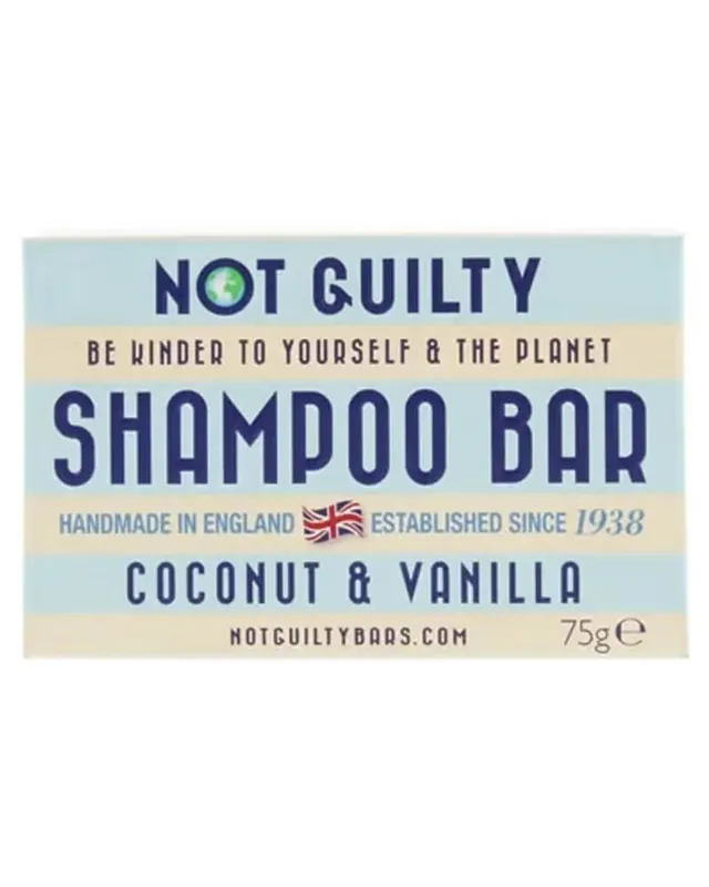 Meistverkauft Not Guilty Shampoo Bar Coconut & Vanilla