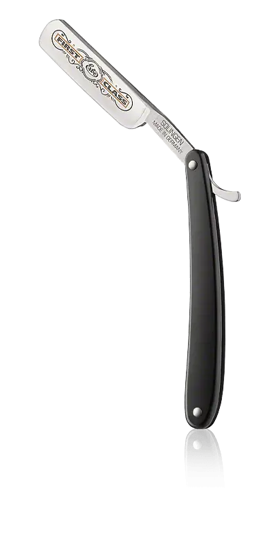 Erbe Solingen Rasiermesser schwarz 5/8 Wochenendangebot